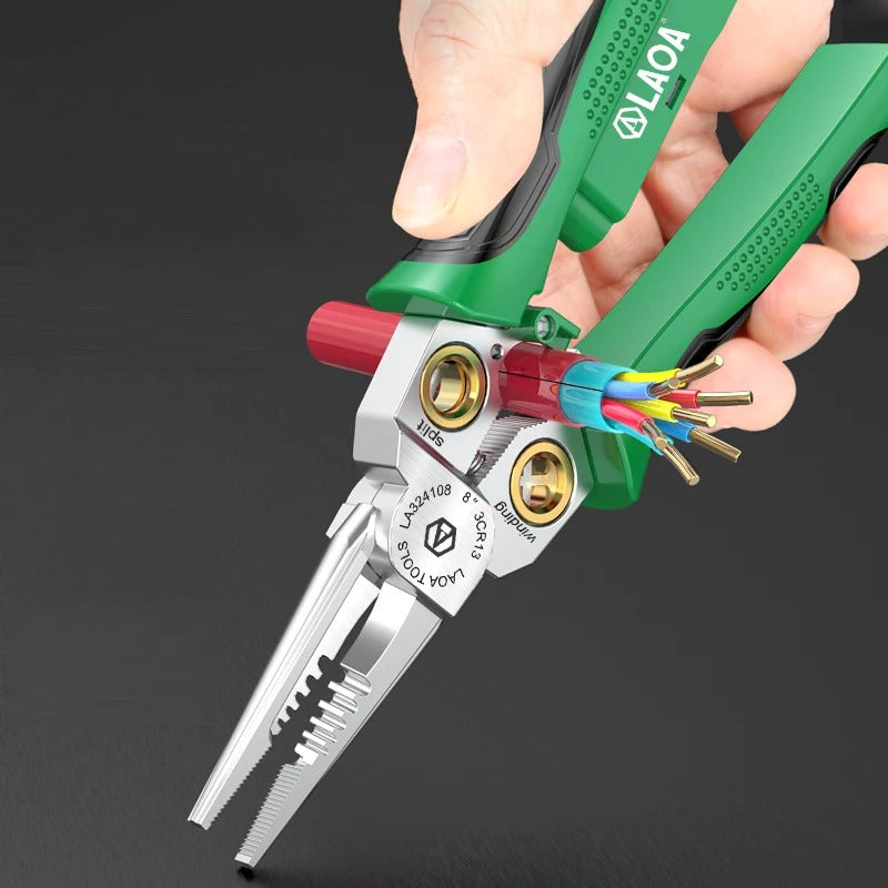 8-in-1 Multifunctional Wire Stripping Pliers